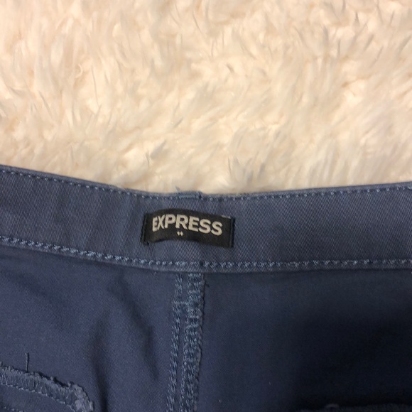 Express shorts navy size 00 - Picture 3 of 4